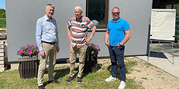 Dr. Dieter Köster in Riga, Lettand